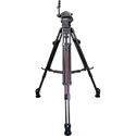 Photo of Cartoni SDS08AXM Focus 8 SDS Series 2 Stage Aluminum 75mm Smart Stop Tripod Smart Lock ML Spreader Pan Bar & Soft Case