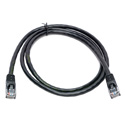 Photo of Connectronics 350MHz UTP CAT5e Patch Cable 100 Foot Black