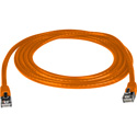 Photo of Connectronics CAT6 Snagless Molded 24AWG 50u UTP Patch Cable - 10 Foot - Orange