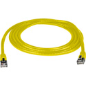 Photo of Connectronics CAT6 Snagless Molded 24AWG 50u UTP Patch Cable - 10 Foot - Yellow