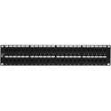 Photo of Laird 24-Port Cat6 Patch Panel with Rear 110 Termination - 1RU