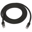 Connectronics CAT6A Snagless Molded 600MHz UTP 10 Gigabit Ethernet Cable - 1 Foot - Black