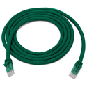Photo of Connectronics CAT6A 600MHz Snagless Molded UTP 10 Gigabit Ethernet Cable - 1 Foot - Green