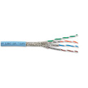 Category 7 10GBASE-T 1200 MHz 23 AWG Solid 4-Pair Ice Blue 1000 Feet