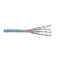 Category 7 10GBASE-T 1200 MHz 23 AWG Solid 4-Pair - Ice Blue - Per Foot