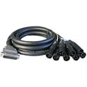 Photo of Cobalt BBG-CA-110-XLRM DB-25 Male-to-8 XLR Male Connector Breakout Cable