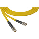 Photo of Laird CB-CB-3-YW Canare LV-61S RG59 BNC to BNC Video Cable - 3 Foot Yellow