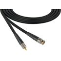 Photo of Laird CB-CR Canare LV-61S RG59 BNC to RCA Video Cable - 18 Inch Black
