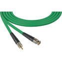Photo of Laird CB-CR-6-GN Canare LV-61S RG59 BNC to RCA Video Cable - 6 Foot Green