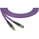Photo of Laird CB-CR-6-PE Canare LV-61S RG59 BNC to RCA Video Cable - 6 Foot Purple