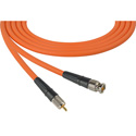 Photo of Laird CB-CR Canare LV-61S RG59 BNC to RCA Video Cable - 75 Foot Orange