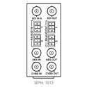 Cobalt Digital RM20-9902-B 20-Slot Frame Rear I/O Module (1) 3G/HD/SD-SDI Input BNC For 9902-UDX