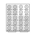 Cobalt Digital RM20-9910-4Q-E 20-Slot Frame Rear I/O Module (Double Width) (4)