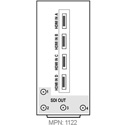 Cobalt RM20-9926-B-HDBNC 20 Slot Frame Rear I/O Module for 9926 openGear Converter