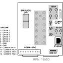 Photo of Cobalt Digital RM20-9905-C-HDBNC 20-Slot Frame Rear I/O Module (Double-Width) - 5 SDI In - 4 SDI Out