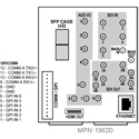 Photo of Cobalt Digital RM20-9905-F-HDBNC 20-Slot Frame Rear I/O Module (Standard-Width) - 5 SDI In - 8 SDI Out