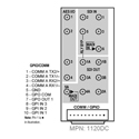 Cobalt RM20-9905-H-HDBNC Rear IO Module for 9905-MPx 20-Slot Frame - Mates to Card In Odd Frame Slot