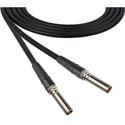 Photo of Laird CC-1072 Canare L-4CFB 75 Ohm Patch Plug to Patch Plug Video Patch Cable - 1 Foot Black