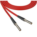 Photo of Laird CC-1072 RD Canare L-4CFB 75 Ohm Patch Plug to Patch Plug Video Patch Cable - 1 Foot Red
