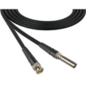 Photo of Laird CC-1072B Canare L-4CFB 75 Ohm Patch Plug to BNC Video Patch Cable - 1 Foot