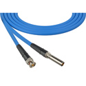 Photo of Laird CC-1072B BE Canare L-4CFB 75 Ohm Patch Plug to BNC Video Patch Cable - 1 Foot Blue