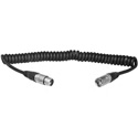 Anton Bauer CC-4XLR 5-pin XLRM to 4-pin XLRF Coiled Power Cable 1Ft to 5Ft