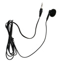 Photo of Clear-Com TS-1 Monaural IFB Encore Intercom System Talent Earphone used with TR-50 Receiver