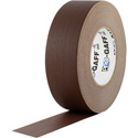 Photo of Pro Tapes 001UPCG255MBRN Pro Gaff Gaffers Tape CGT-60 - 2 Inch x 55 Yards - Chocolate Brown