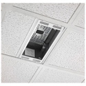 Photo of Chief 1 Foot x 2 Foot Above Suspended Ceiling Storage Box - White