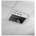 Photo of Chief 2 Inch x 2 Inch Suspended Ceiling Storage Box with Column Drop - White