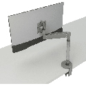 Chief DMA1S Koncis Single Arm Desk Mount - for Displays 10-32 Inches - Silver