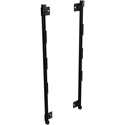 Chief DVM27U4 TiLED dvLED Universal Video Wall Mount Starter with 4 High Panels - 250 Pound Weight Capacity - Black