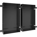 Chief FPIWMKIT1 Tempo Flat Panel In-Wall Boxes with Stud Tabs Pre-Drywall Kit - Black