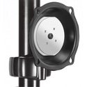 Chief Medium Pivot/Tilt Pole Monitor Mount - Black