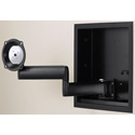 Chief Medium In-Wall 21 Inch Monitor Arm Wall Mount - Black