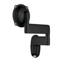 Chief Medium Low-Profile 21Inch Monitor Arm Wall Mount - 26-45 Inch Displays - Black