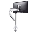 Chief Kontour Dynamic 10-38 Inch Display Single Arm Desk Mount - White