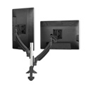 Photo of Chief K1C220B Kontour Dual Dynamic Column Clamp Mount - Dual Monitor - Black