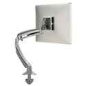 Chief Kontour 10-38 Inch Single Monitor Display Arm Desk Mount - Silver