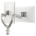 Photo of Chief K1D220S-G Kontour K1D Dynamic Desk Clamp Mount for Two Monitors - TAA Compliant