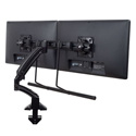 Chief Kontour 10-24 Inch Dynamic Desk Mount - Dual Monitor Array - Black