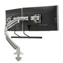 Chief K1D22HS Kontour K1D Dynamic Desk Clamp Mount Dual Monitor Array - Silver