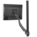 Photo of Chief Kontour 10-30 Inch Display Dynamic Pole Single Arm Mount - Black