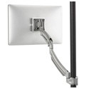 Photo of Chief Kontour 10-30 Inch Dynamic Pole Single Monitor Mount - Silver