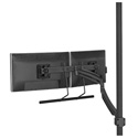 Chief K1P22HB Kontour K1P Dynamic Pole Mount Dual Monitor Array - Black