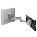 Photo of Chief Dynamic Slatwall Single Arm Monitor Mount - Silver