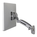 Chief Kontour Dynamic Monitor Arm Wall Mount - For 10-30 Inch Displays - Silver