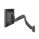 Chief Kontour Dynamic Single Monitor Wall Mount - For 10-30 Inch Displays - Black