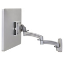 Chief Kontour Single Monitor Arm Wall Mount - Silver