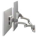 Photo of Chief Kontour Dual Monitor Arm 10-32 Inch Display Mount - Silver